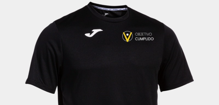 Camiseta negra 2XL - 3XL
